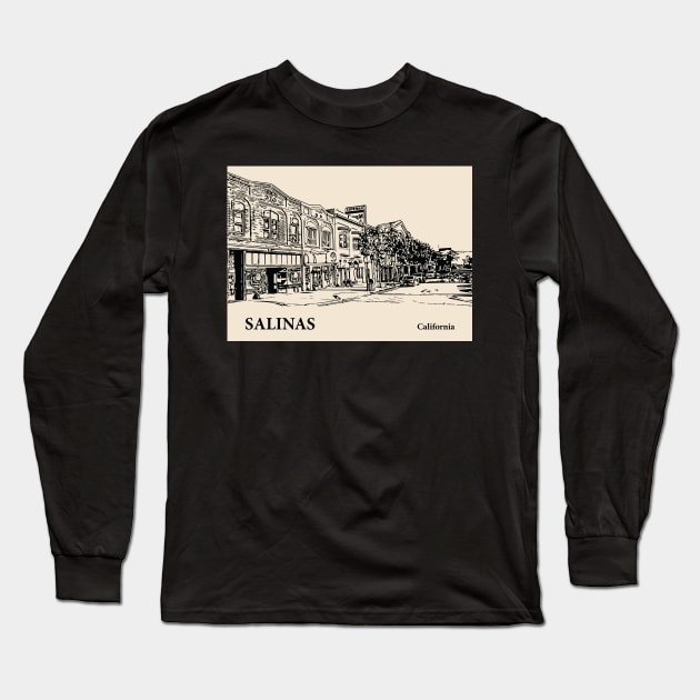 Salinas - California Long Sleeve T-Shirt by Lakeric